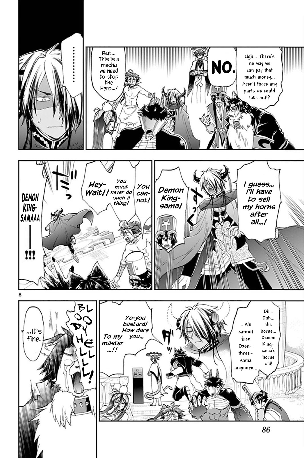 Maou-jou de Oyasumi Chapter 150 page 8 - Chapter 150: A Model's a Model After All