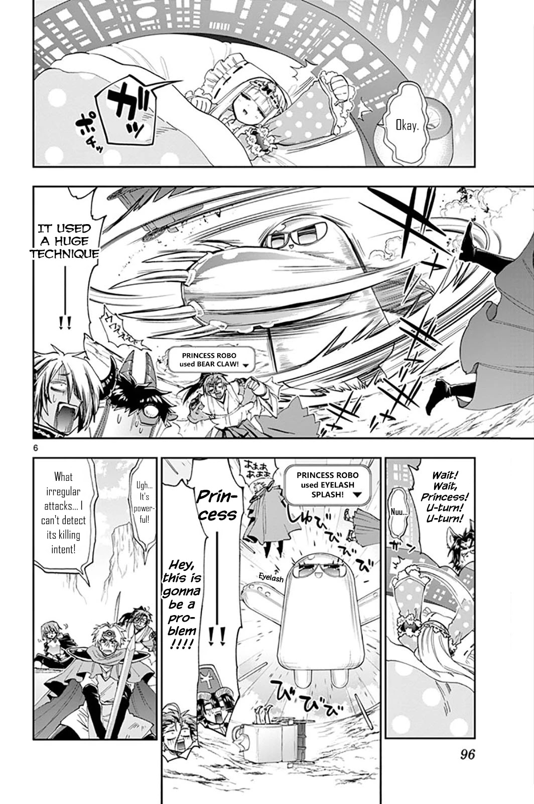 Maou-jou de Oyasumi Chapter 151 page 6 - Chapter 151: Princess Robo Mark III