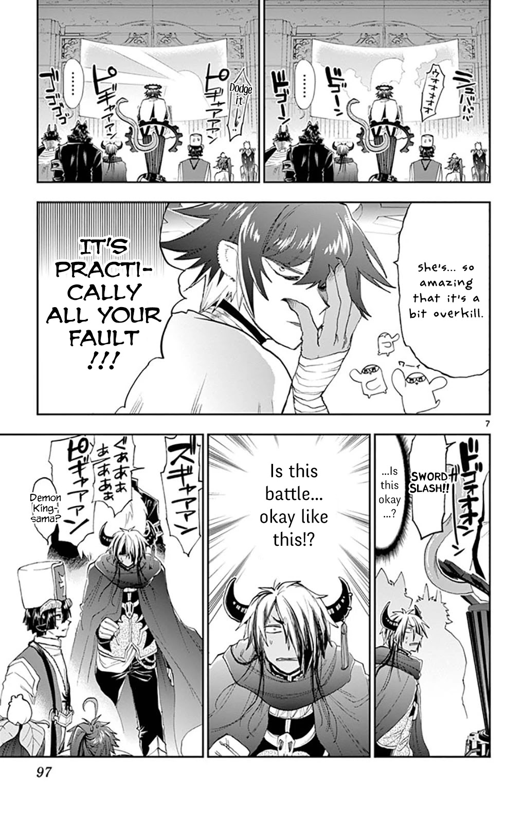 Maou-jou de Oyasumi Chapter 151 page 7 - Chapter 151: Princess Robo Mark III