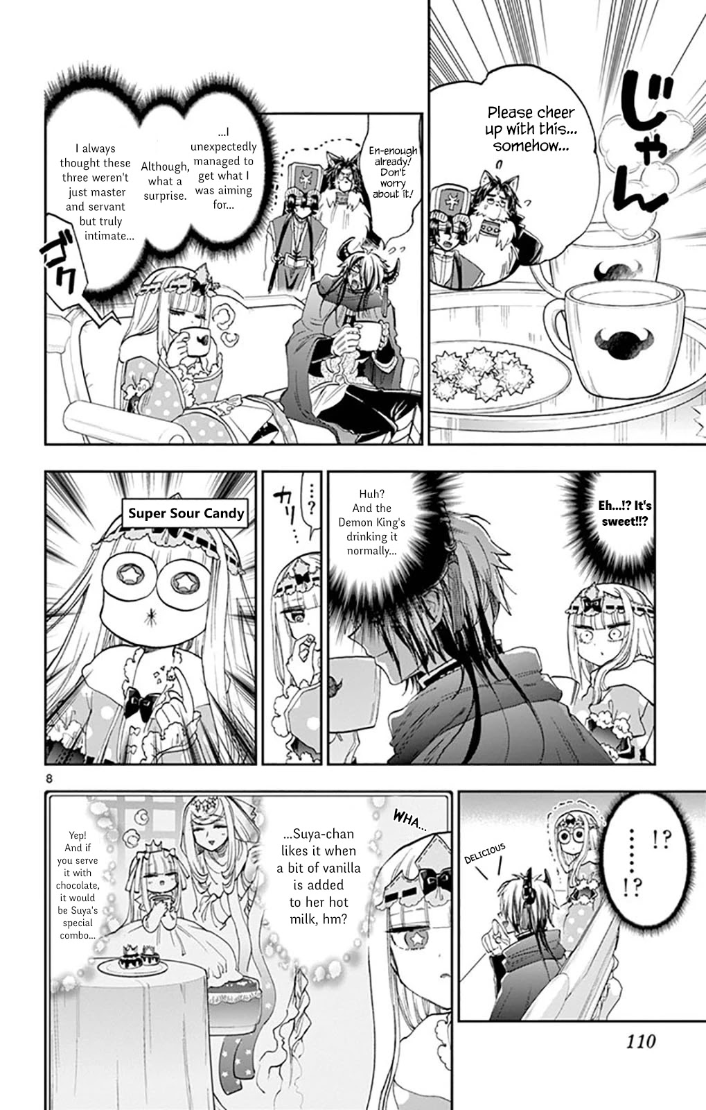 Maou-jou de Oyasumi Chapter 152 page 8 - Chapter 152: The Boy with Grown Horns