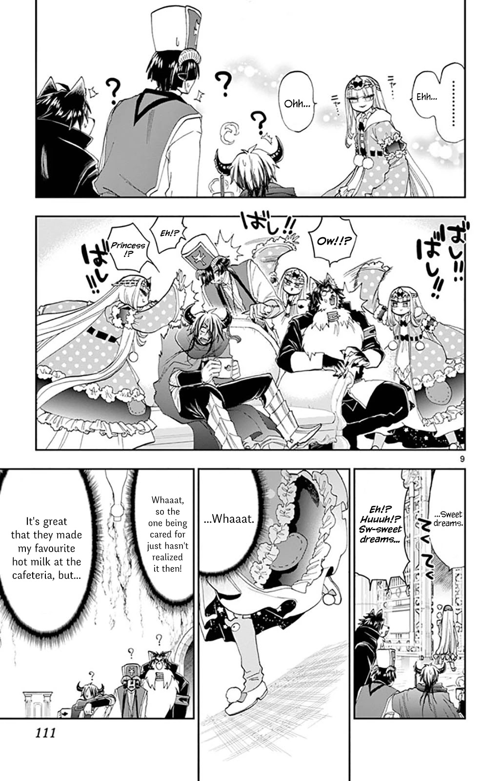Maou-jou de Oyasumi Chapter 152 page 9 - Chapter 152: The Boy with Grown Horns