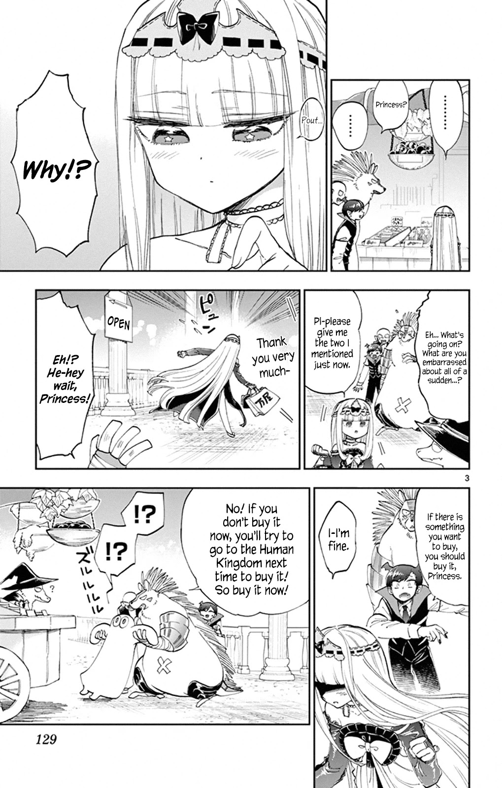 Maou-jou de Oyasumi Chapter 154 page 3 - Chapter 154: Pointing Fingers is Impolite After All...