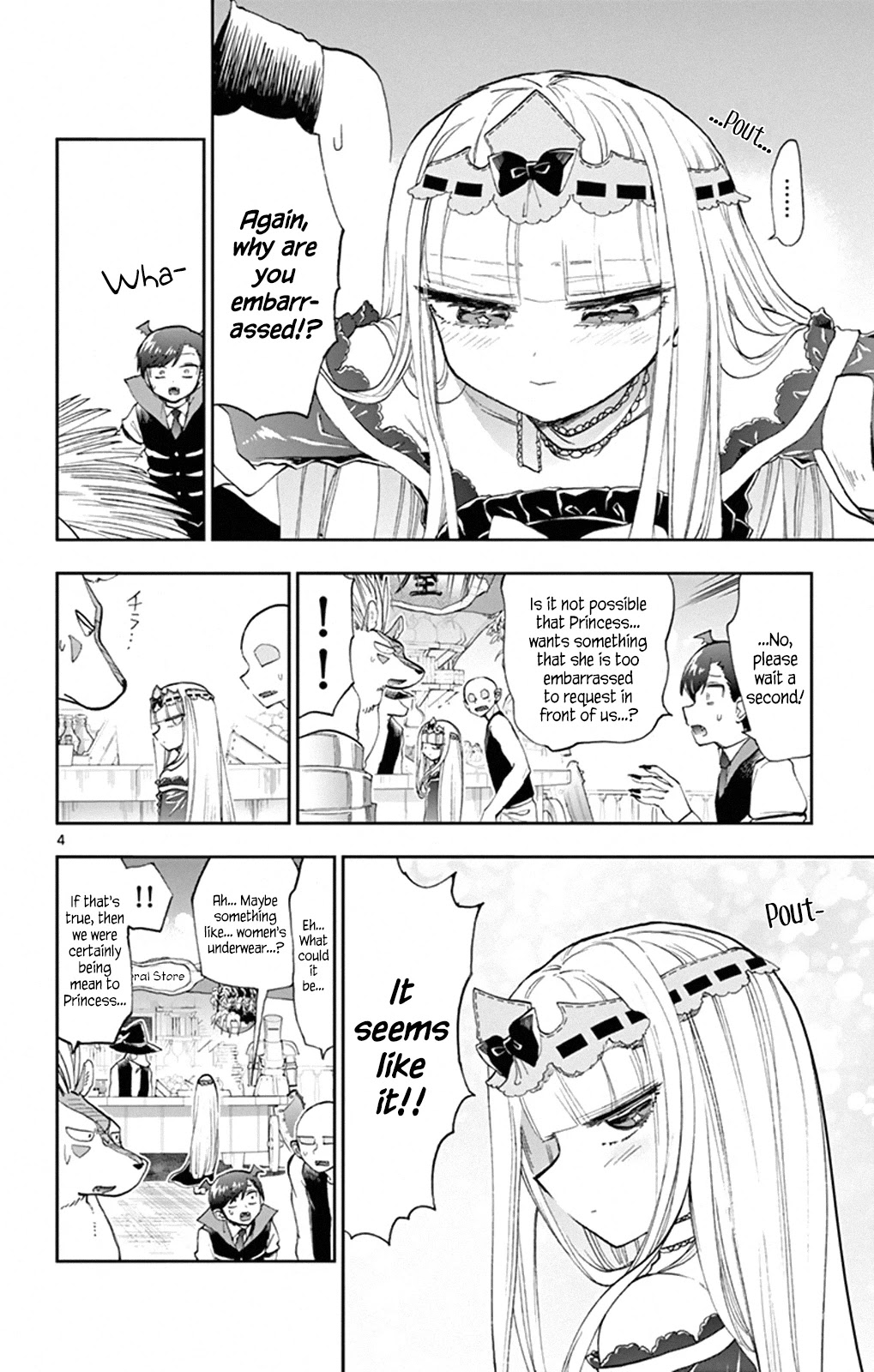 Maou-jou de Oyasumi Chapter 154 page 4 - Chapter 154: Pointing Fingers is Impolite After All...