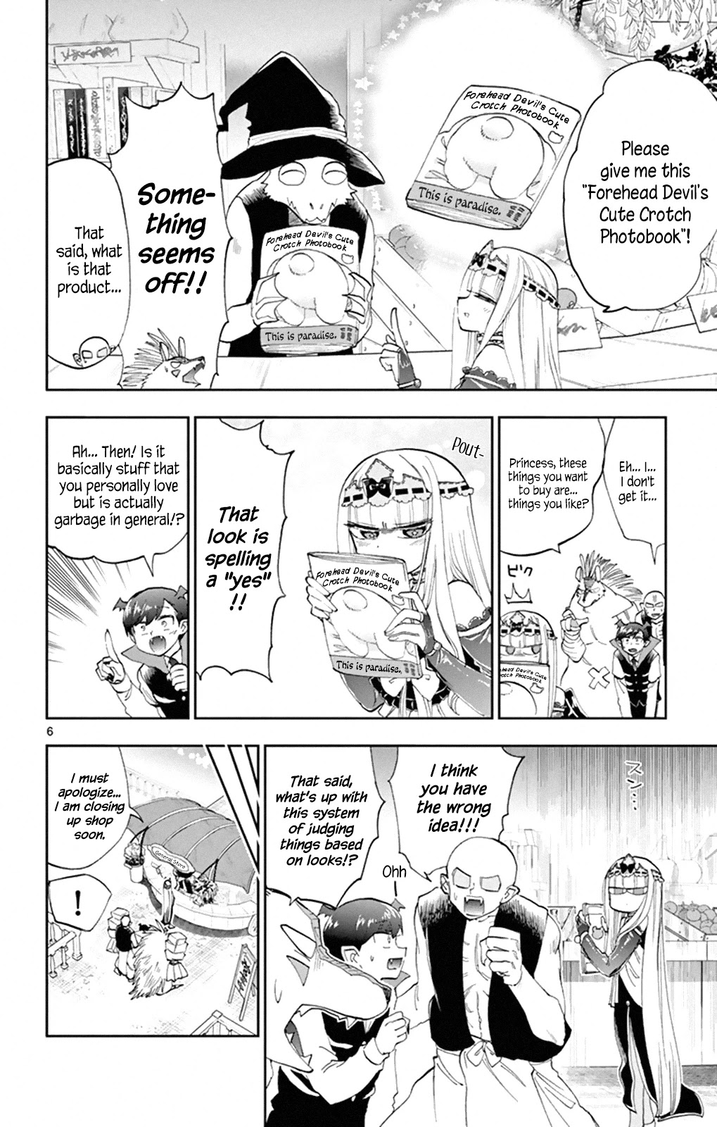 Maou-jou de Oyasumi Chapter 154 page 6 - Chapter 154: Pointing Fingers is Impolite After All...