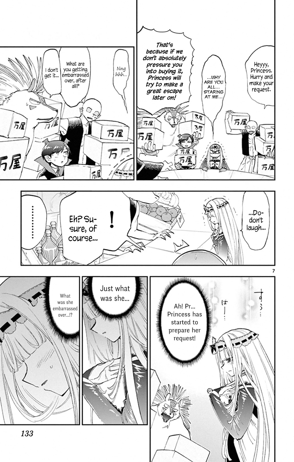 Maou-jou de Oyasumi Chapter 154 page 7 - Chapter 154: Pointing Fingers is Impolite After All...