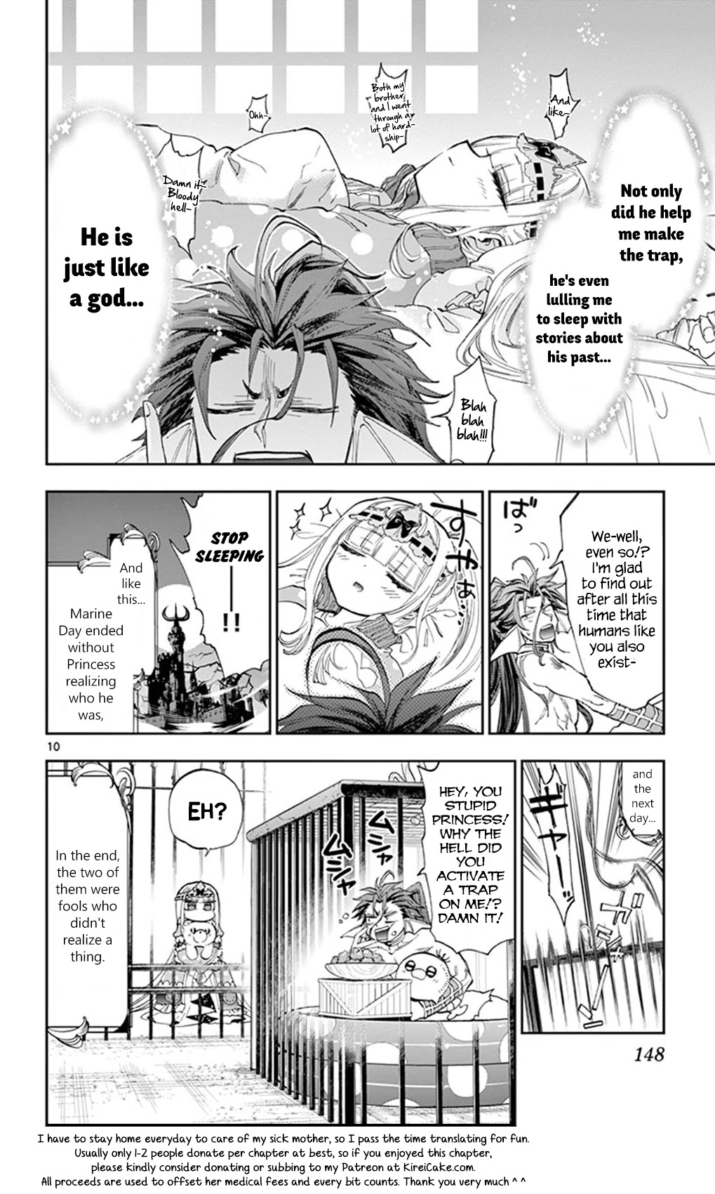 Maou-jou de Oyasumi Chapter 155 page 10 - Chapter 155: The Power of Faith is Amazing!