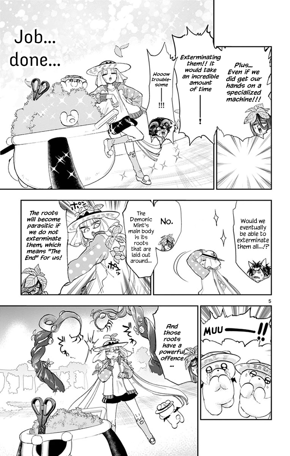 Maou-jou de Oyasumi Chapter 156 page 5 - Chapter 156: The Demon King Castle's Pure Mint Plantation