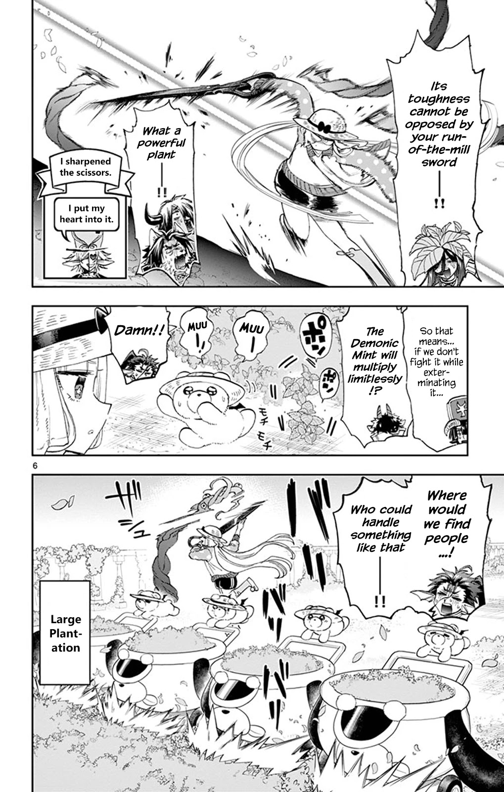 Maou-jou de Oyasumi Chapter 156 page 6 - Chapter 156: The Demon King Castle's Pure Mint Plantation