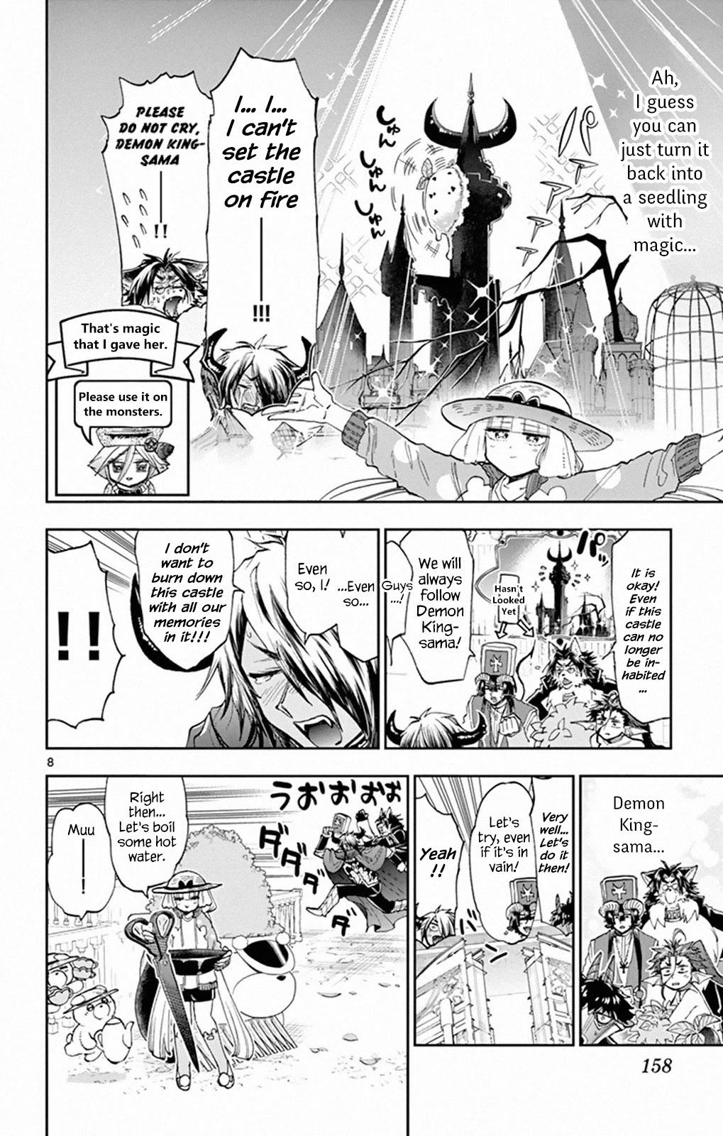 Maou-jou de Oyasumi Chapter 156 page 8 - Chapter 156: The Demon King Castle's Pure Mint Plantation