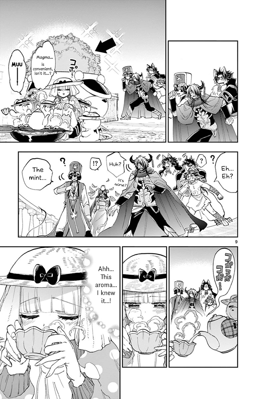 Maou-jou de Oyasumi Chapter 156 page 9 - Chapter 156: The Demon King Castle's Pure Mint Plantation