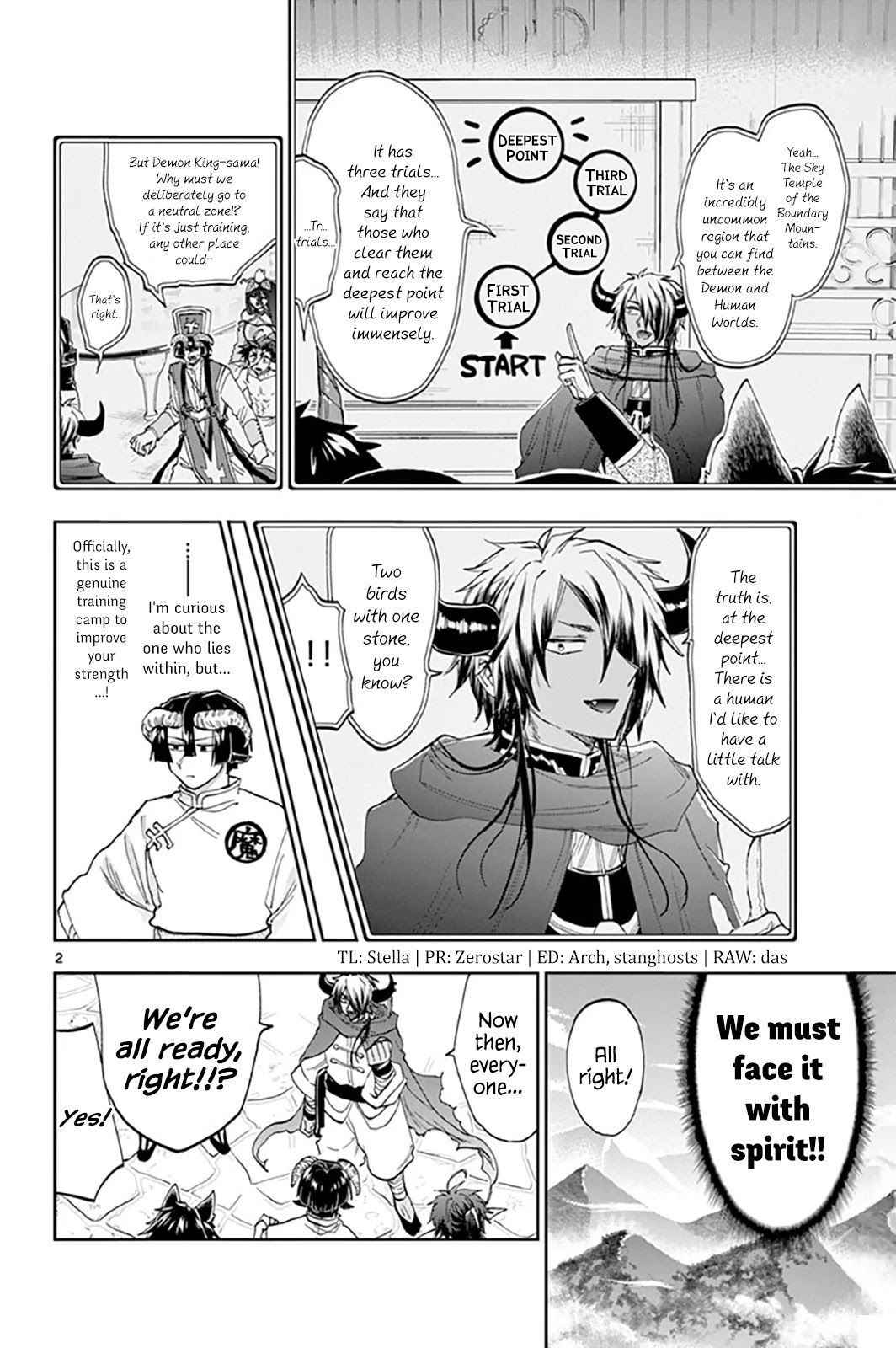 Maou-jou de Oyasumi Chapter 157 page 2 - Chapter 157: Run Up! Training Camp