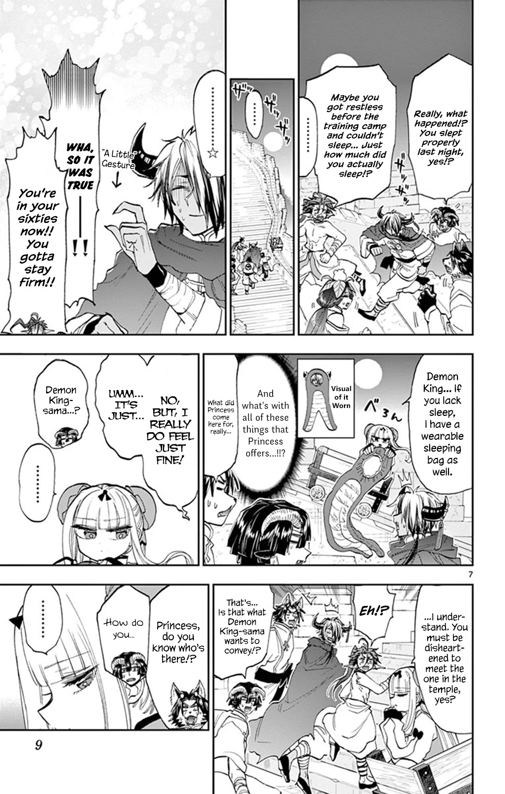 Maou-jou de Oyasumi Chapter 157 page 7 - Chapter 157: Run Up! Training Camp
