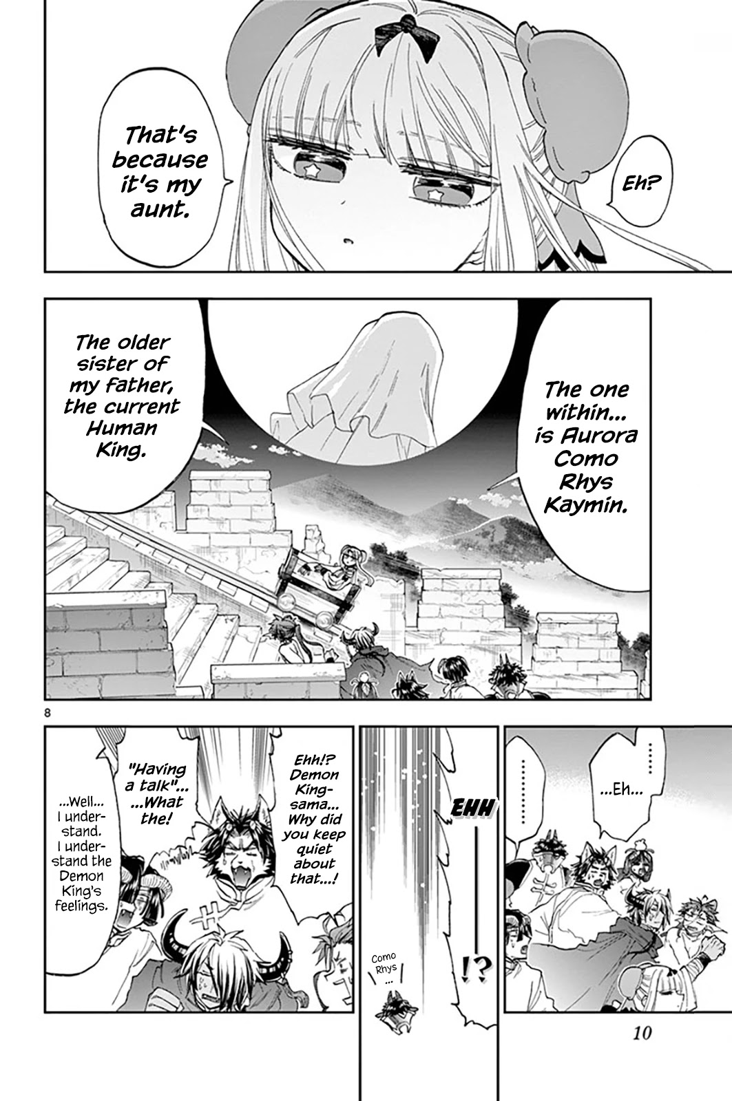 Maou-jou de Oyasumi Chapter 157 page 8 - Chapter 157: Run Up! Training Camp