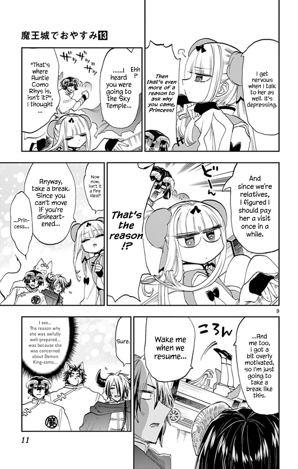 Maou-jou de Oyasumi Chapter 157 page 9 - Chapter 157: Run Up! Training Camp
