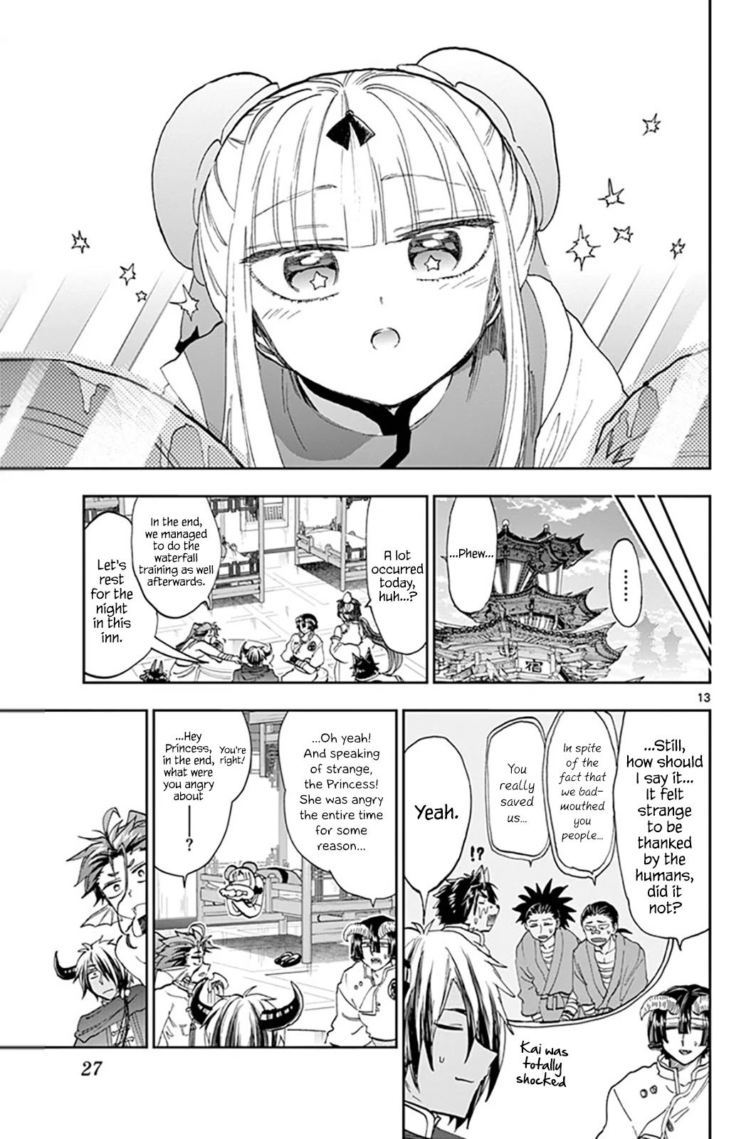 Maou-jou de Oyasumi Chapter 158 page 13 - Chapter 158: The Place With No Concept of Human or Demon