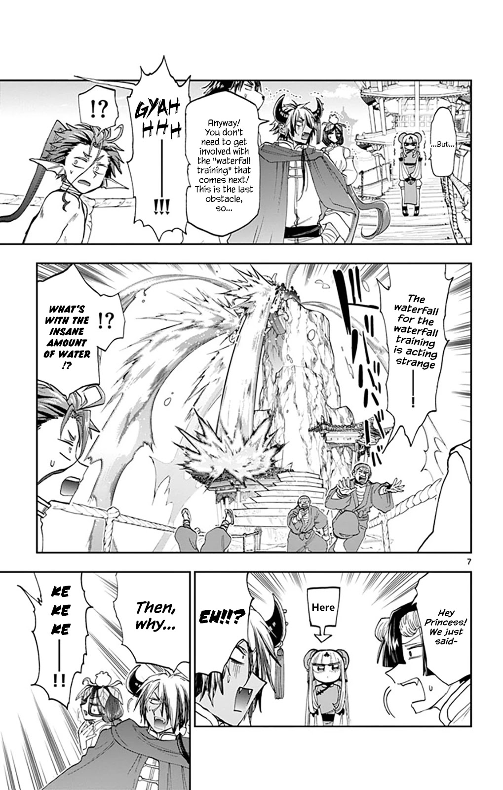 Maou-jou de Oyasumi Chapter 158 page 7 - Chapter 158: The Place With No Concept of Human or Demon