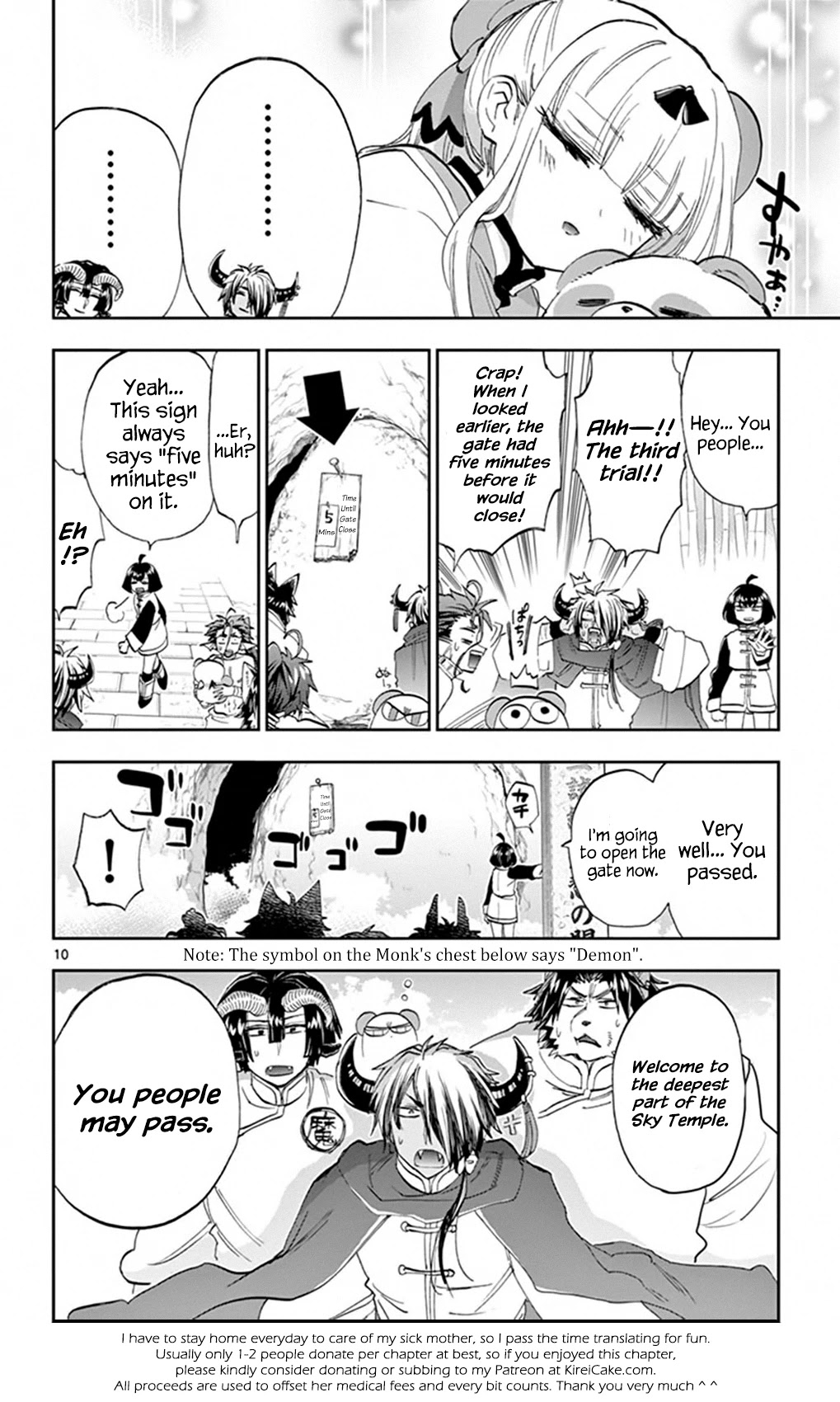 Maou-jou de Oyasumi Chapter 159 page 10 - Chapter 159: Bewitched By The Pandangels...
