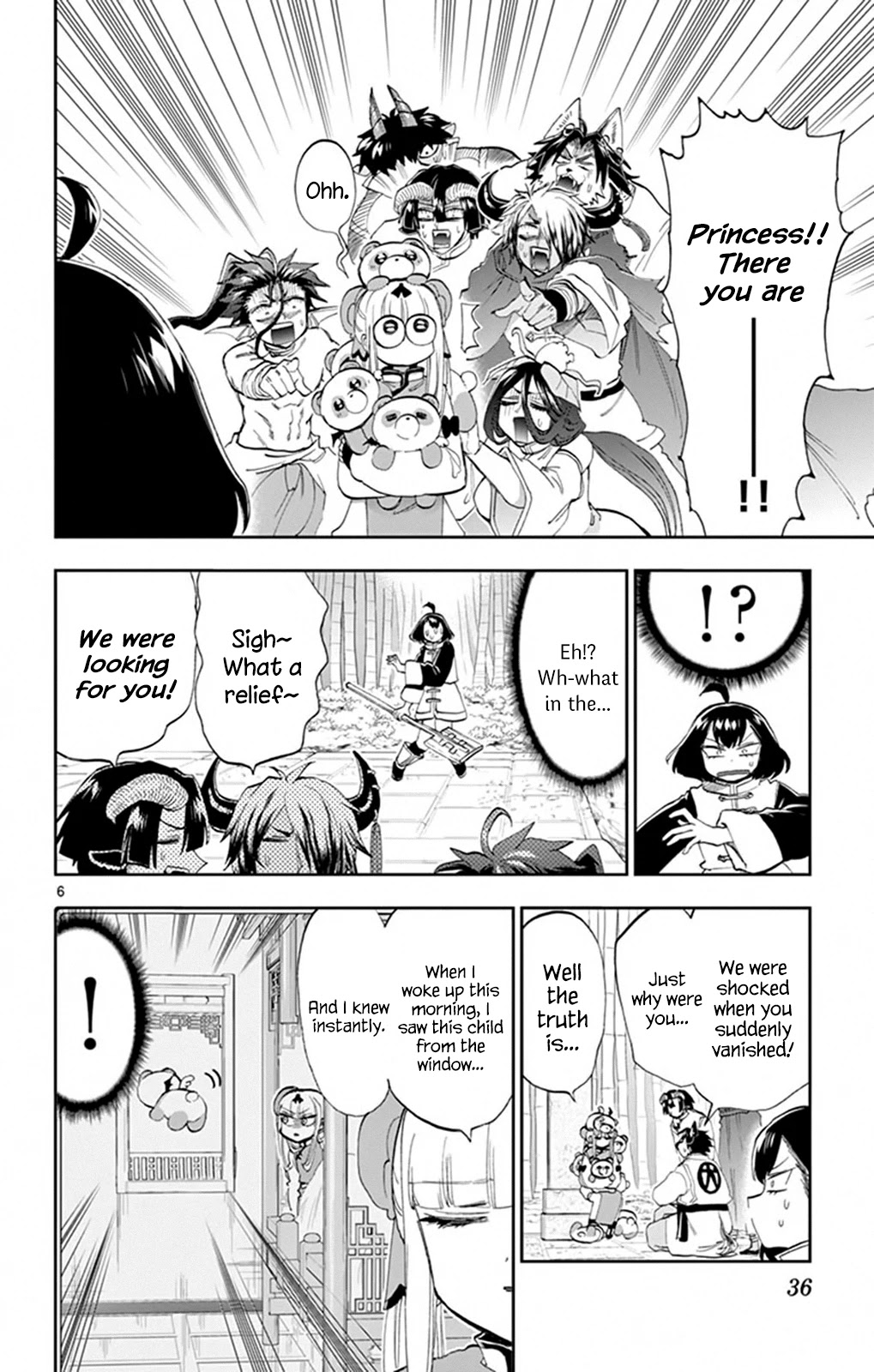 Maou-jou de Oyasumi Chapter 159 page 6 - Chapter 159: Bewitched By The Pandangels...