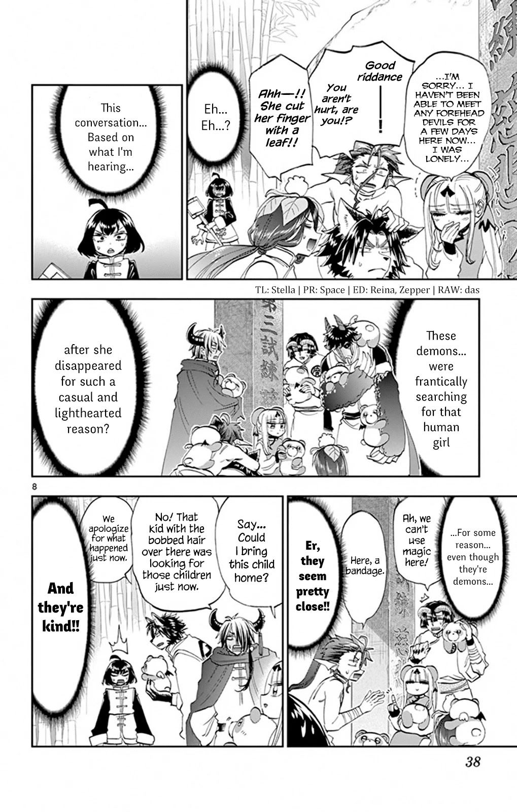 Maou-jou de Oyasumi Chapter 159 page 8 - Chapter 159: Bewitched By The Pandangels...