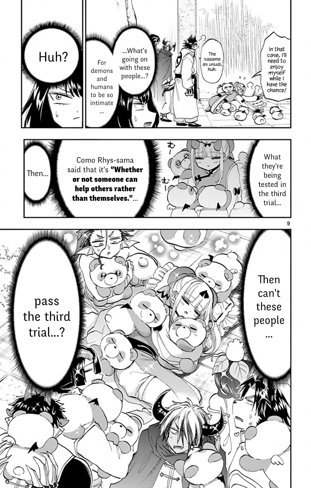 Maou-jou de Oyasumi Chapter 159 page 9 - Chapter 159: Bewitched By The Pandangels...