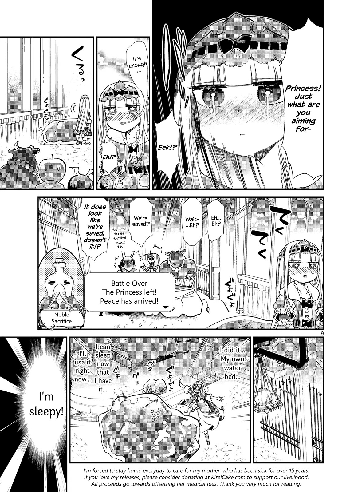 Maou-jou de Oyasumi Chapter 16 page 9 - Chapter 16: Princess Finisher-sama