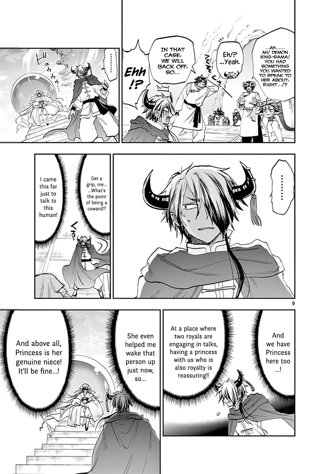 Maou-jou de Oyasumi Chapter 160 page 9 - Chapter 160: I Don't Want Her to Awaken Becuase I Want Her to Awaken