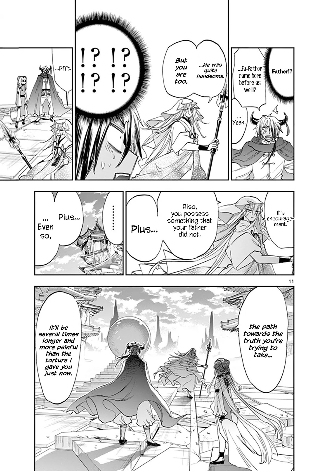 Maou-jou de Oyasumi Chapter 161 page 11 - Chapter 161: The World He Desires