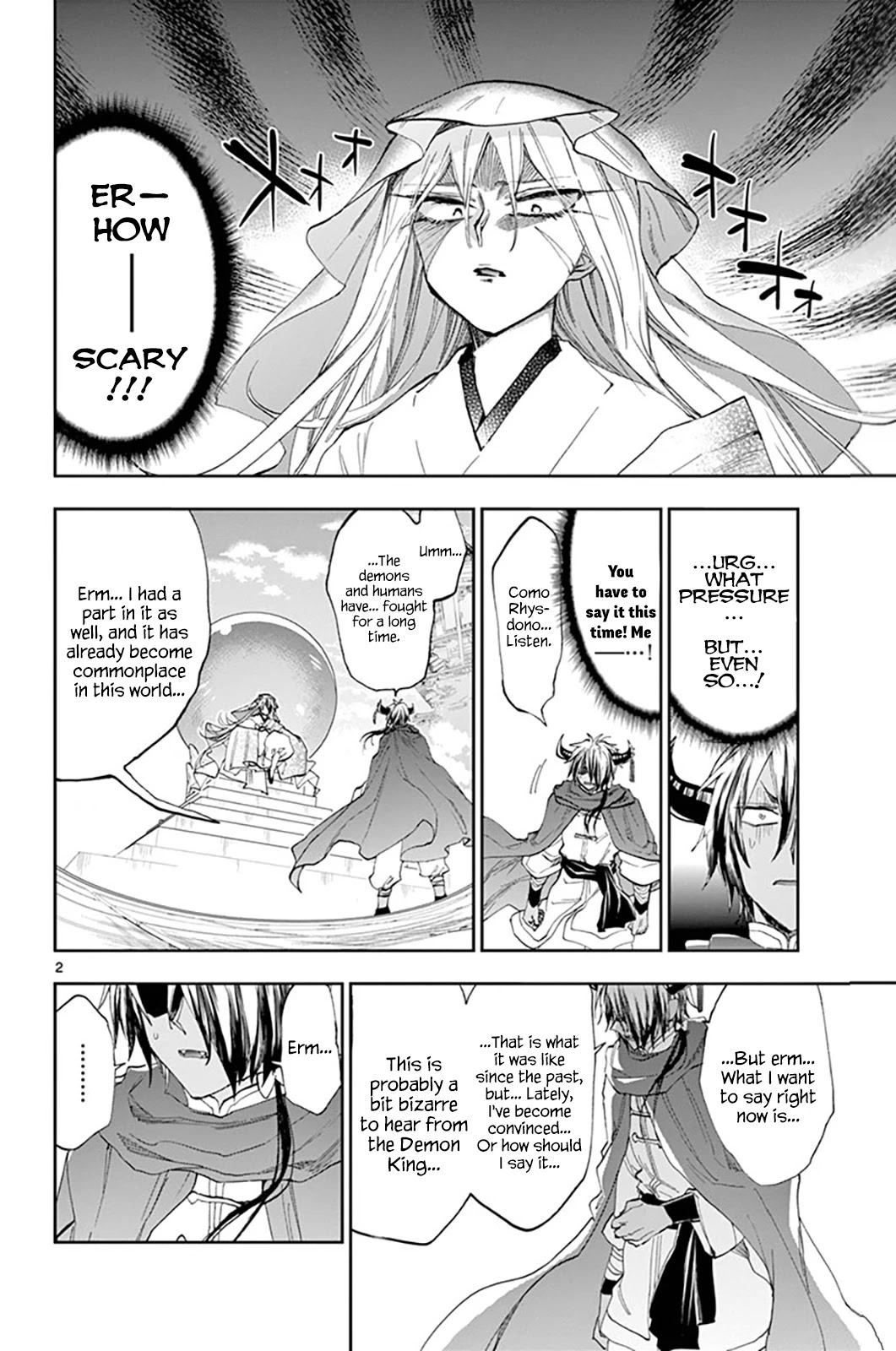 Maou-jou de Oyasumi Chapter 161 page 2 - Chapter 161: The World He Desires