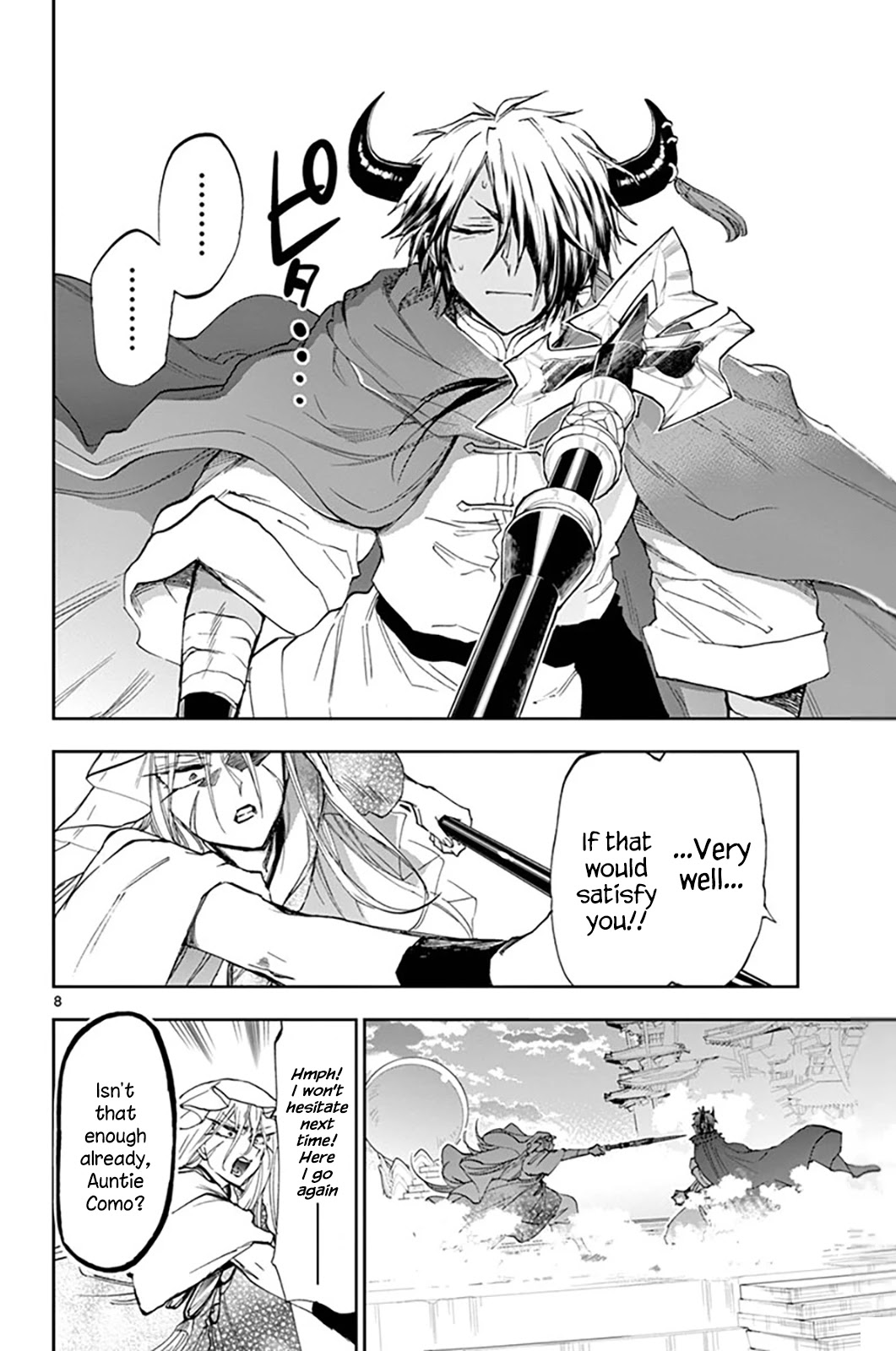 Maou-jou de Oyasumi Chapter 161 page 8 - Chapter 161: The World He Desires