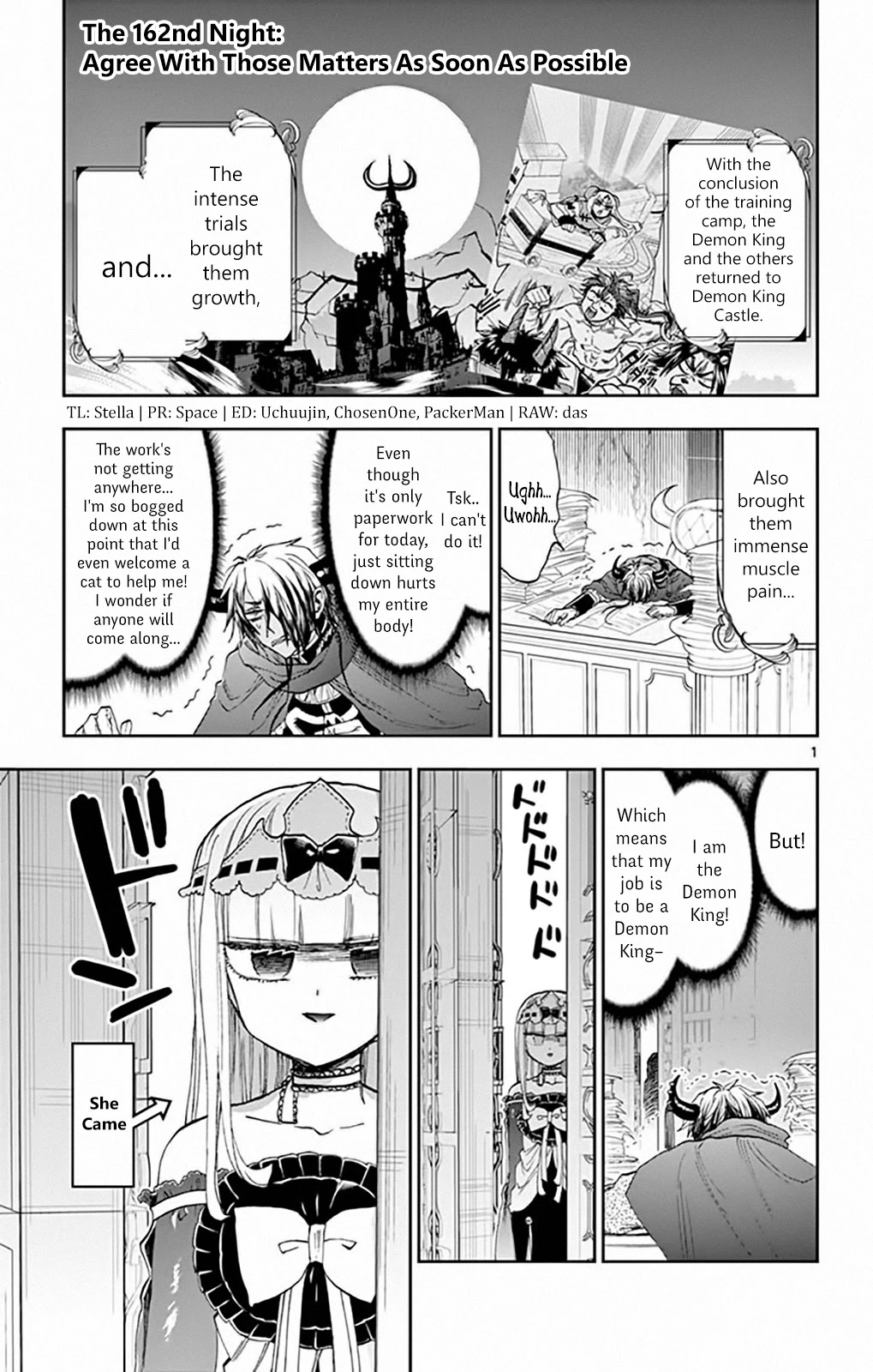 Maou-jou de Oyasumi Chapter 162 page 1 - Chapter 162: Agree With Those Matters As Soon As Possible