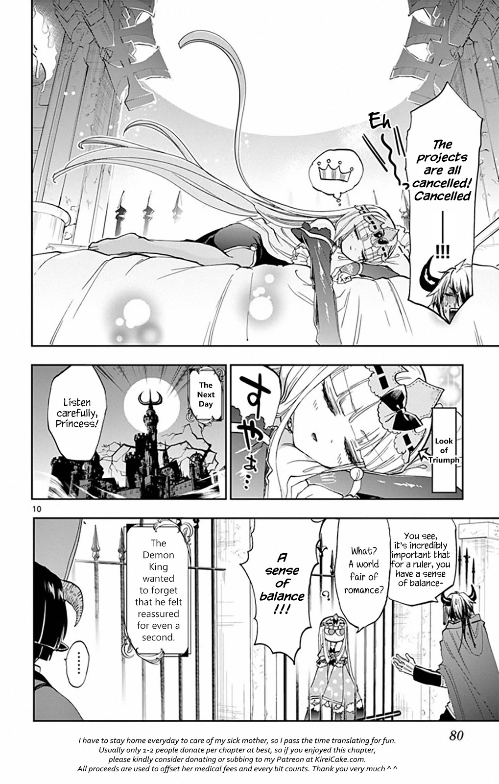 Maou-jou de Oyasumi Chapter 162 page 10 - Chapter 162: Agree With Those Matters As Soon As Possible