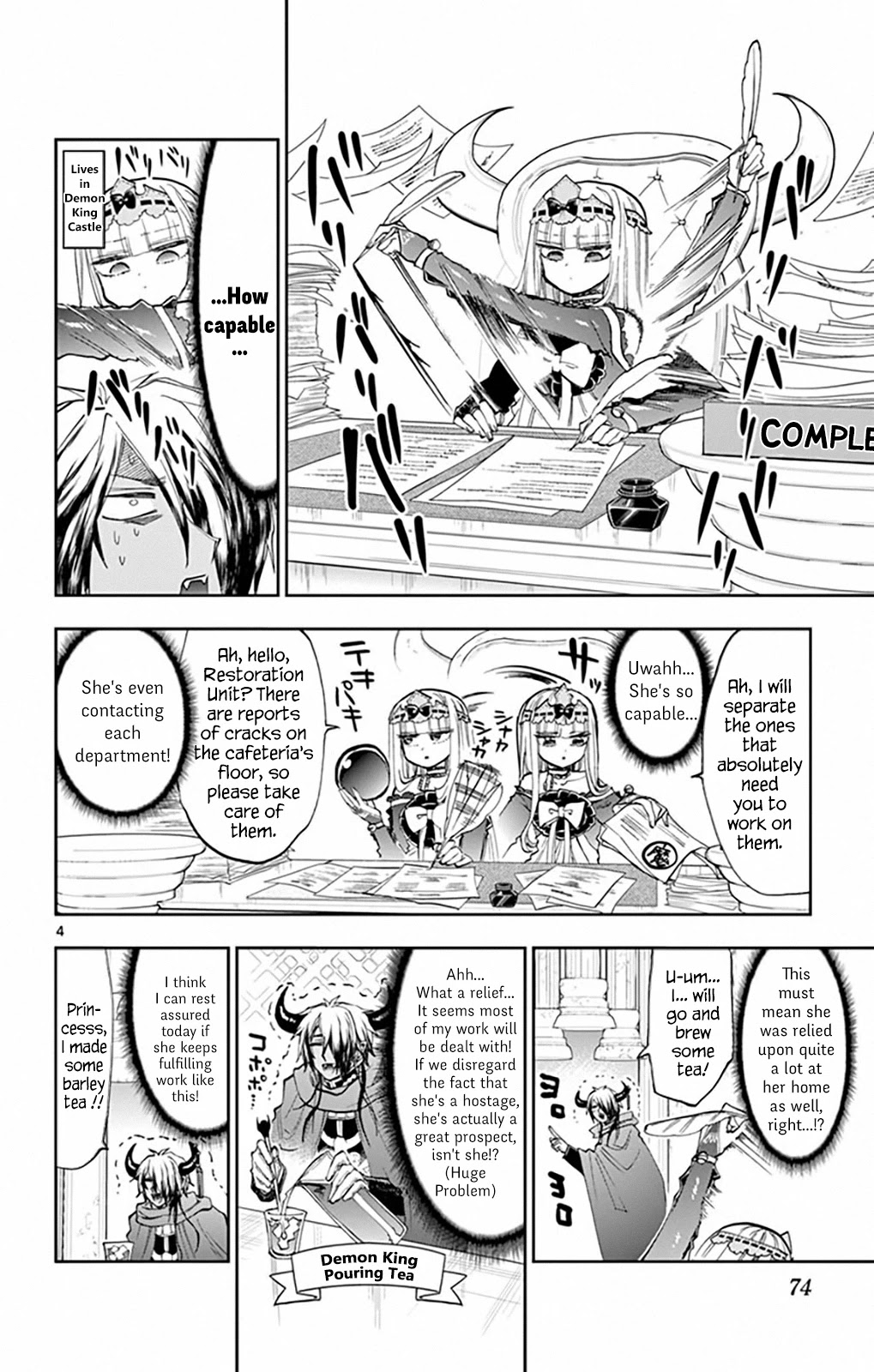 Maou-jou de Oyasumi Chapter 162 page 4 - Chapter 162: Agree With Those Matters As Soon As Possible