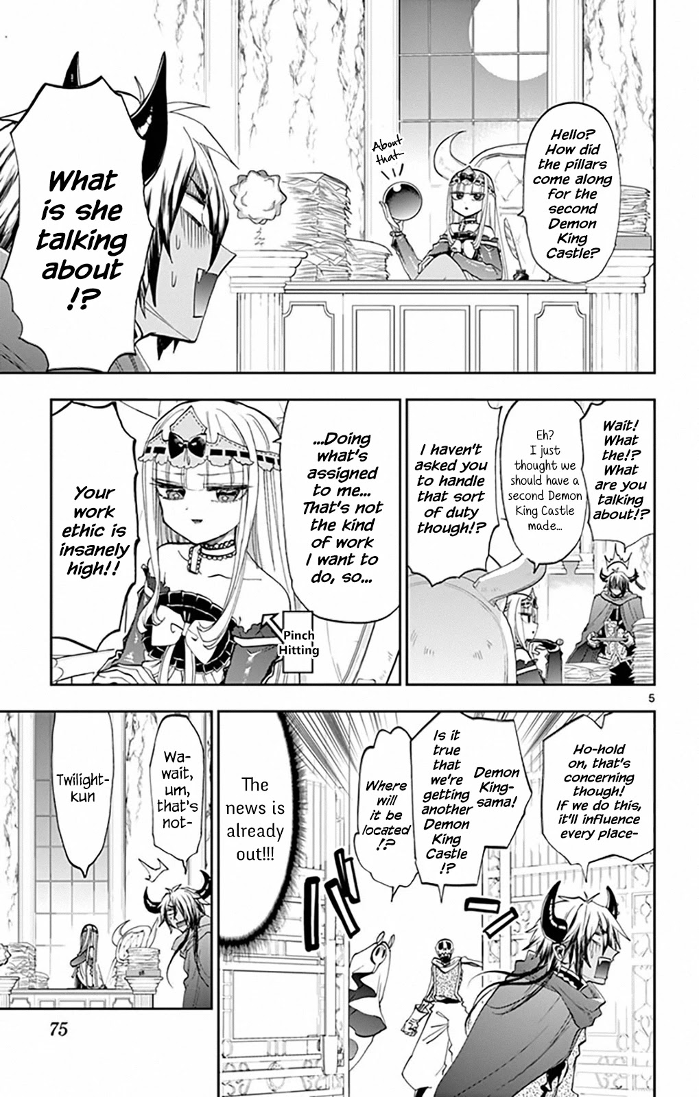 Maou-jou de Oyasumi Chapter 162 page 5 - Chapter 162: Agree With Those Matters As Soon As Possible