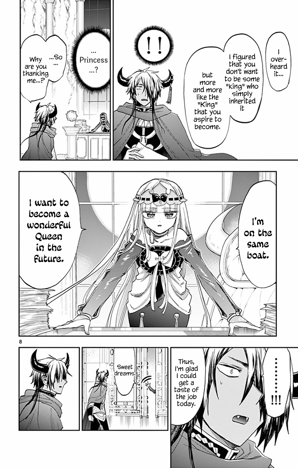 Maou-jou de Oyasumi Chapter 162 page 8 - Chapter 162: Agree With Those Matters As Soon As Possible