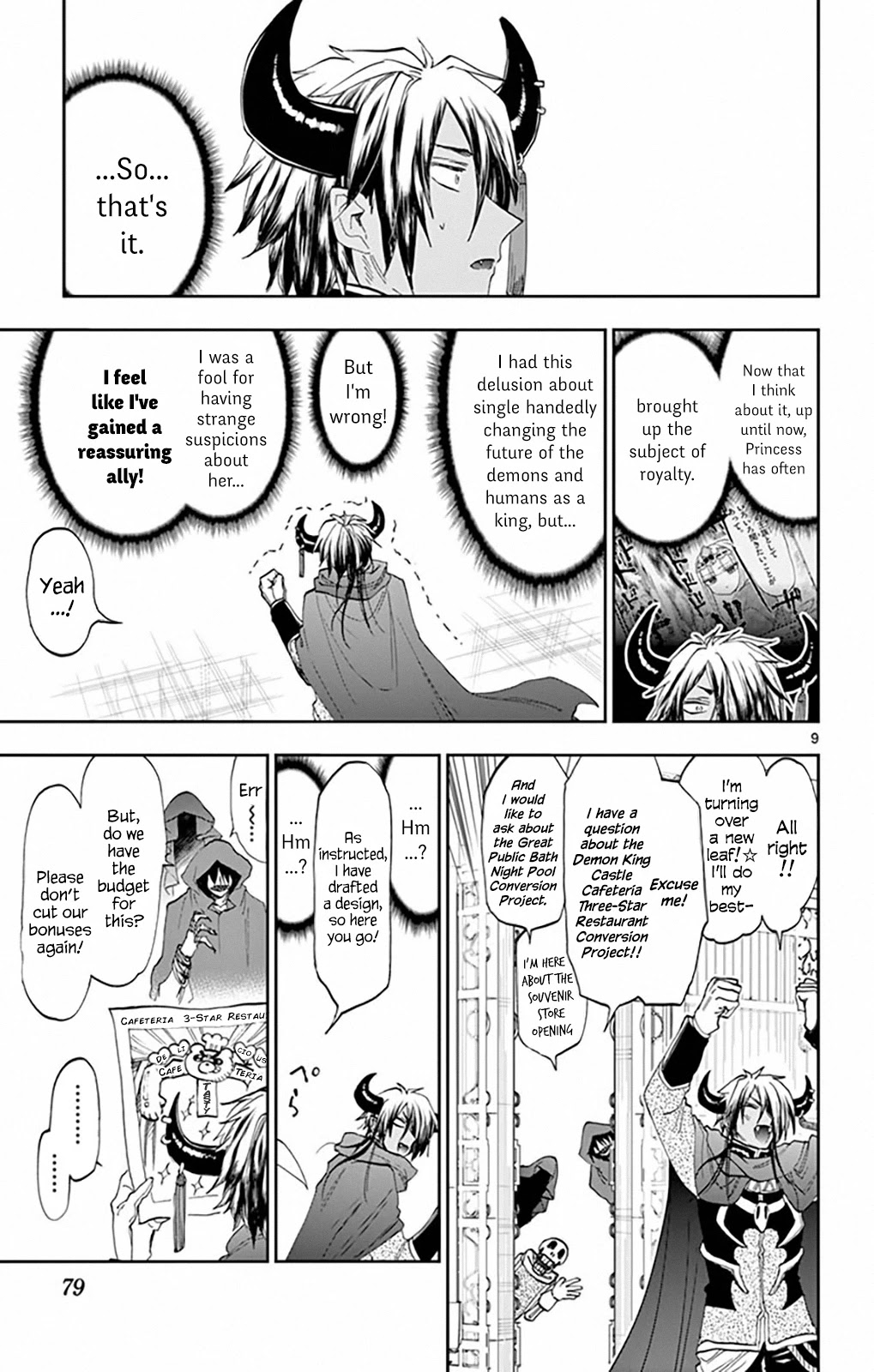 Maou-jou de Oyasumi Chapter 162 page 9 - Chapter 162: Agree With Those Matters As Soon As Possible