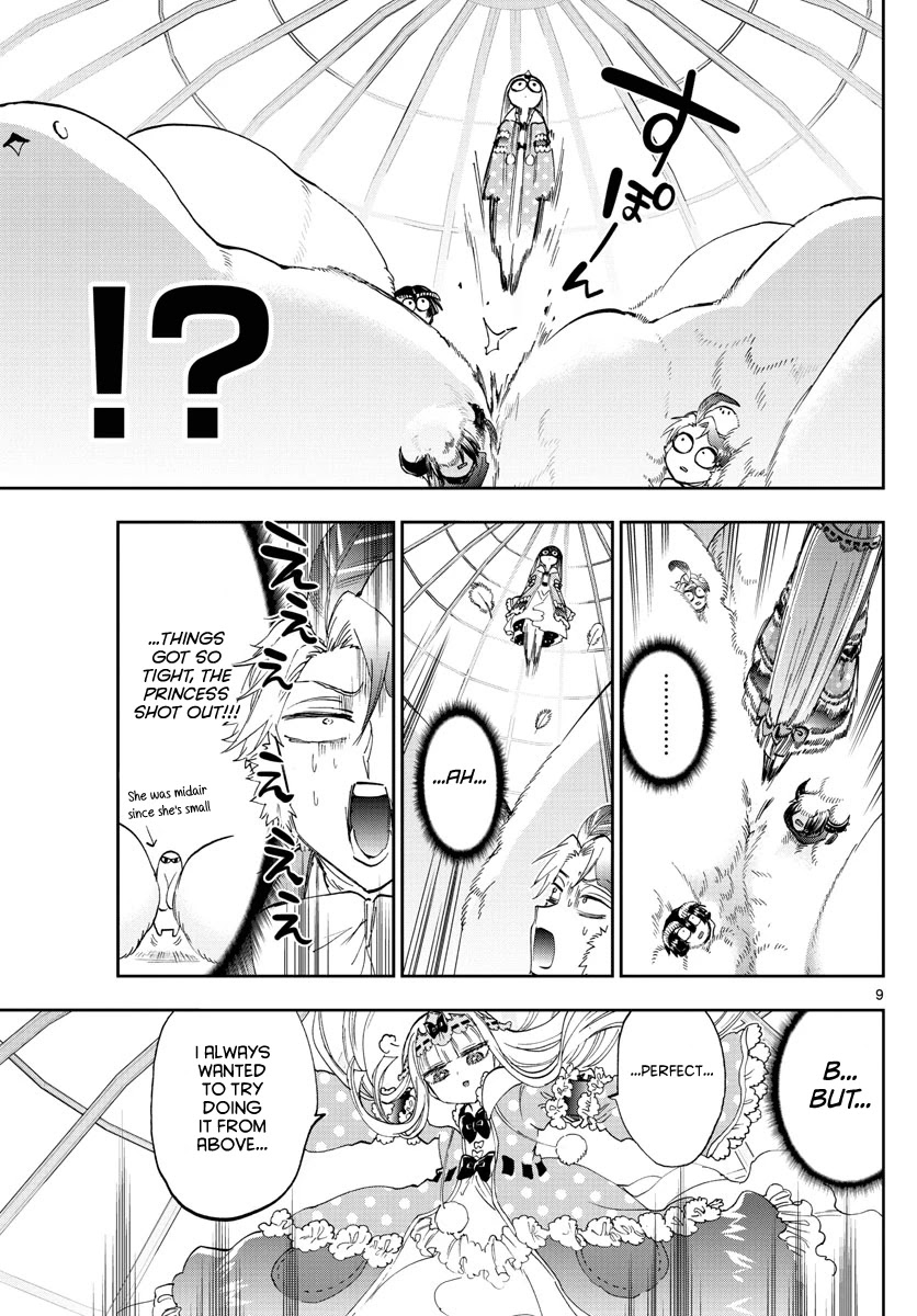 Maou-jou de Oyasumi Chapter 163 page 9 - Chapter 163: Fluffy soft pinball