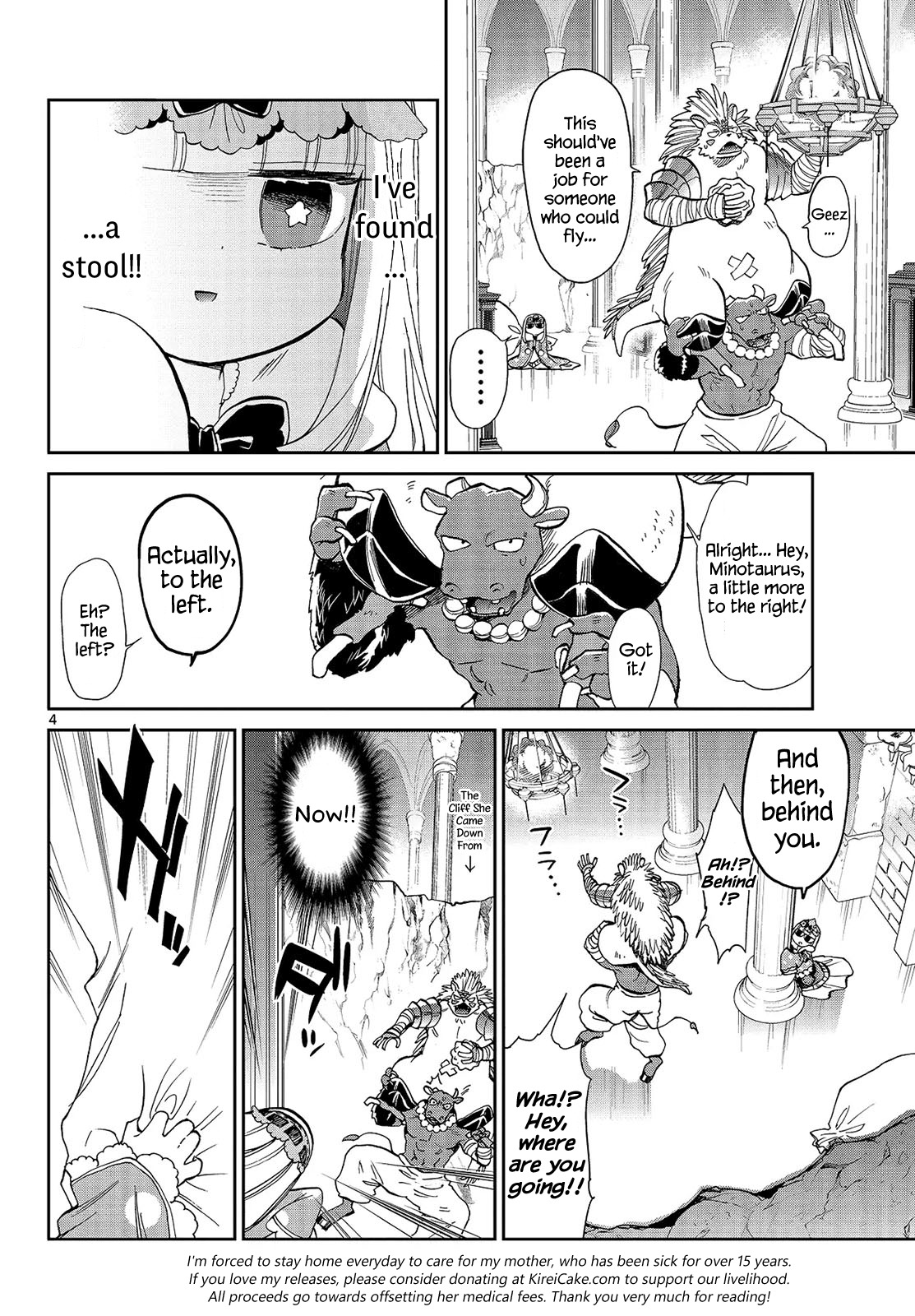 Maou-jou de Oyasumi Chapter 17 page 4 - Chapter 17: She Looks Like the Princess and has the Same Brains as Her Too