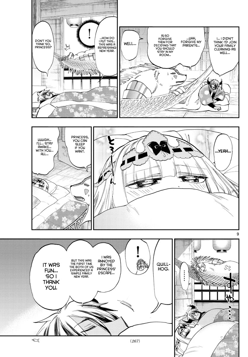 Maou-jou de Oyasumi Chapter 179 page 9 - Chapter 179: Humanity's dream, spending new year at a hot spring