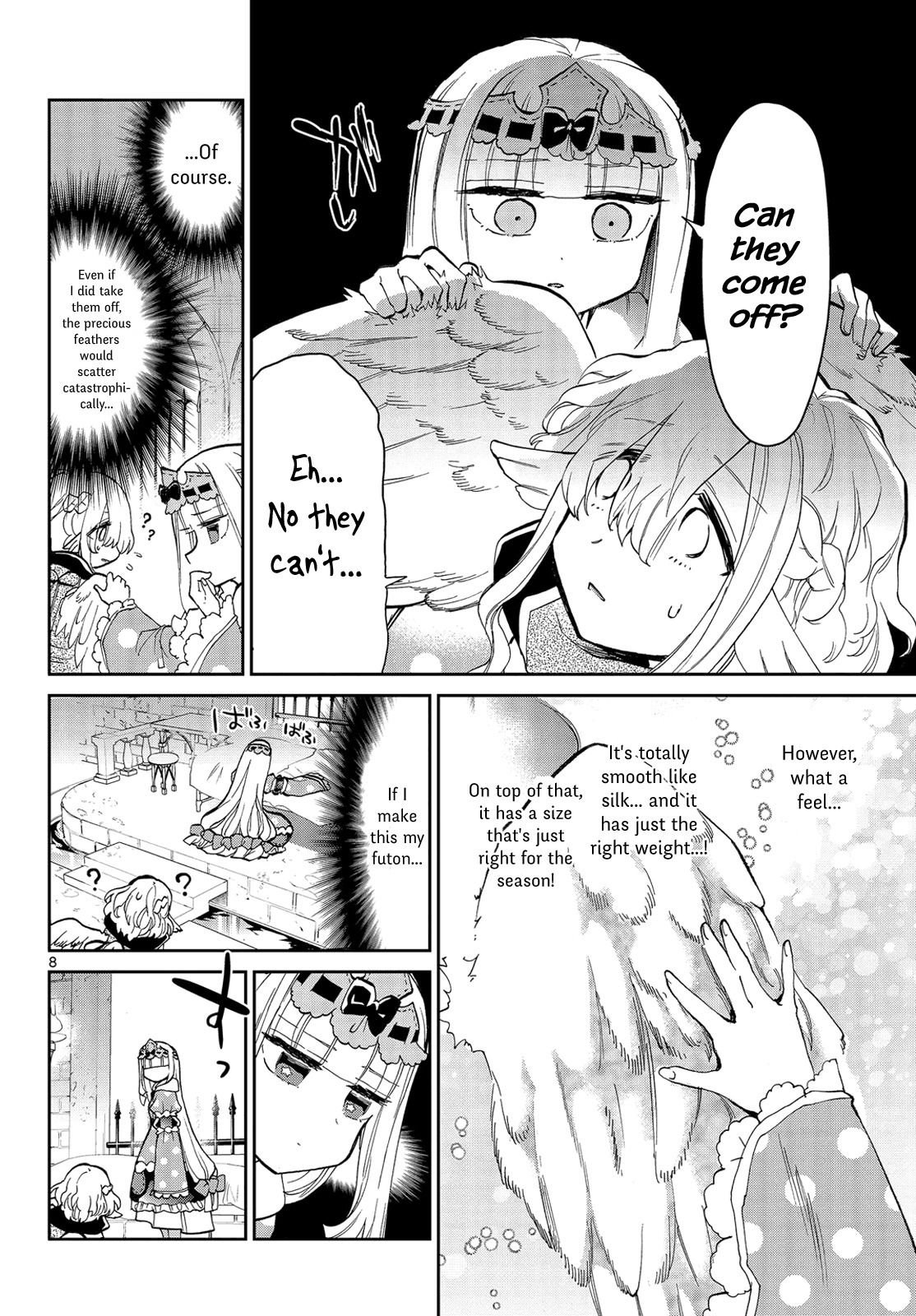 Maou-jou de Oyasumi Chapter 18 page 8 - Chapter 18: Friend (Futon)