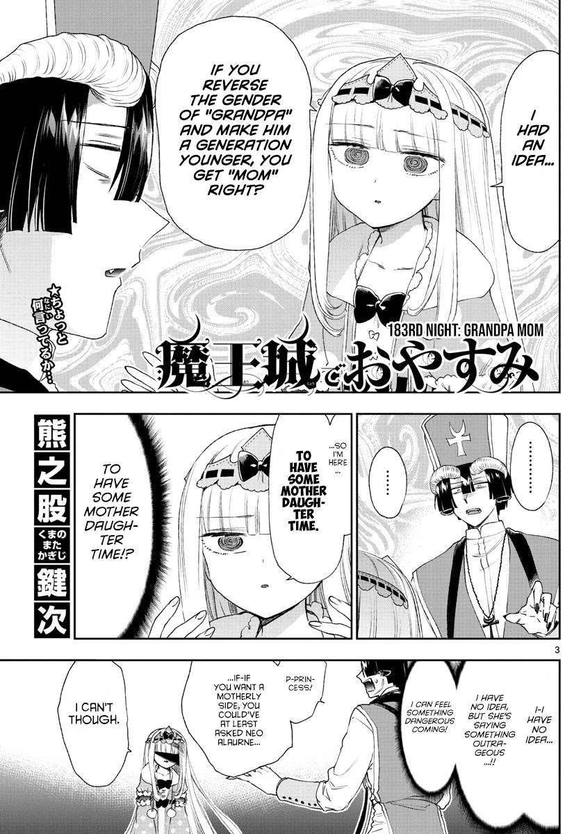 Maou-jou de Oyasumi Chapter 183 page 3 - Chapter 183: Grandpa mom