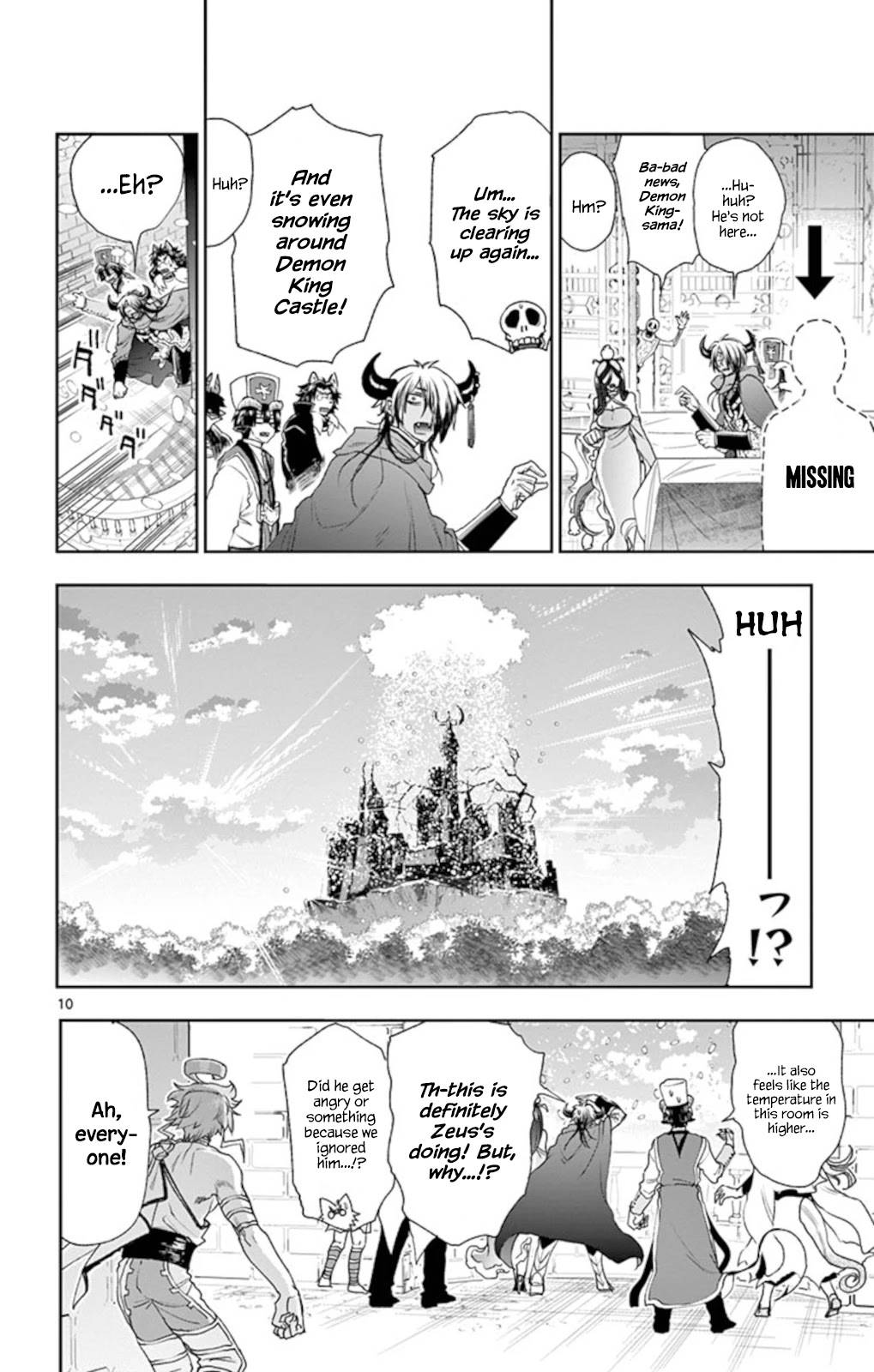 Maou-jou de Oyasumi Chapter 185 page 10 - Chapter 185: Sunny with the Occasional God