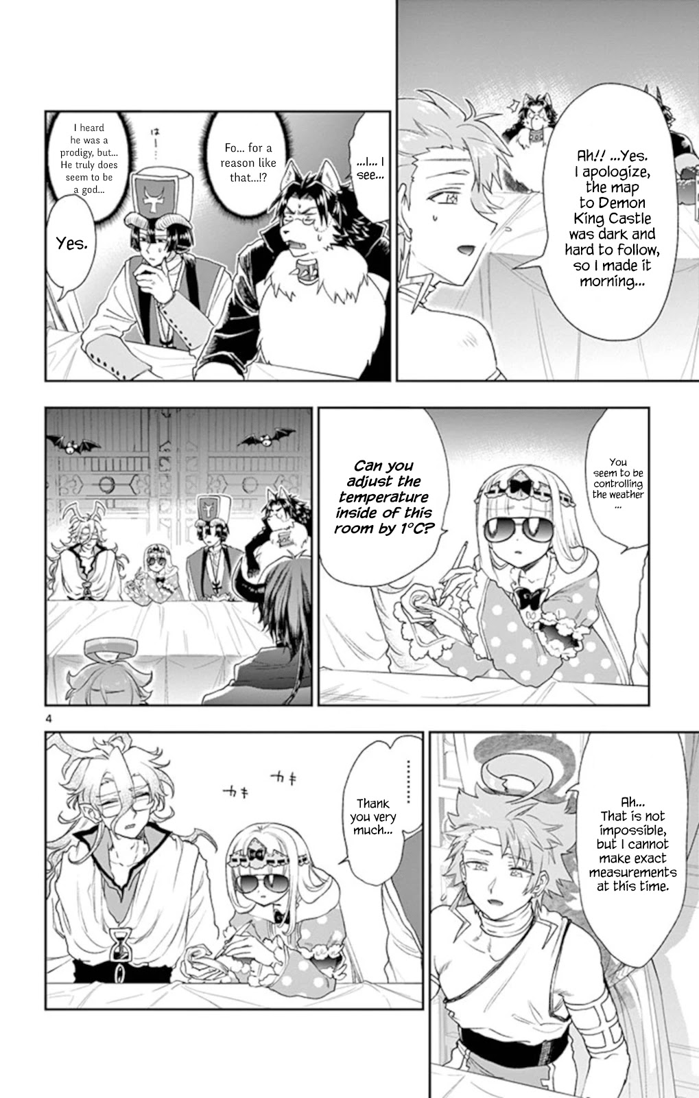 Maou-jou de Oyasumi Chapter 185 page 4 - Chapter 185: Sunny with the Occasional God