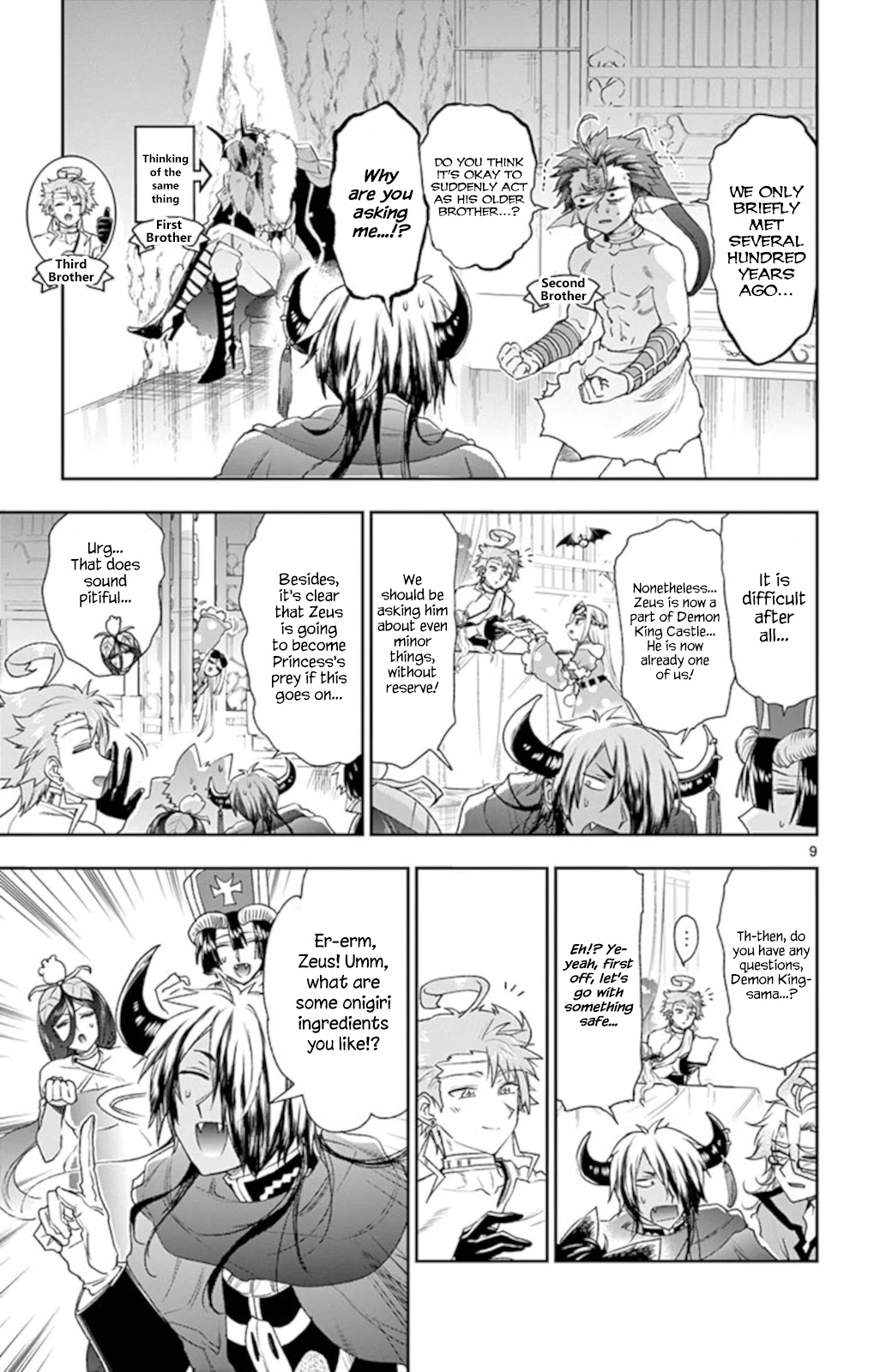 Maou-jou de Oyasumi Chapter 185 page 9 - Chapter 185: Sunny with the Occasional God