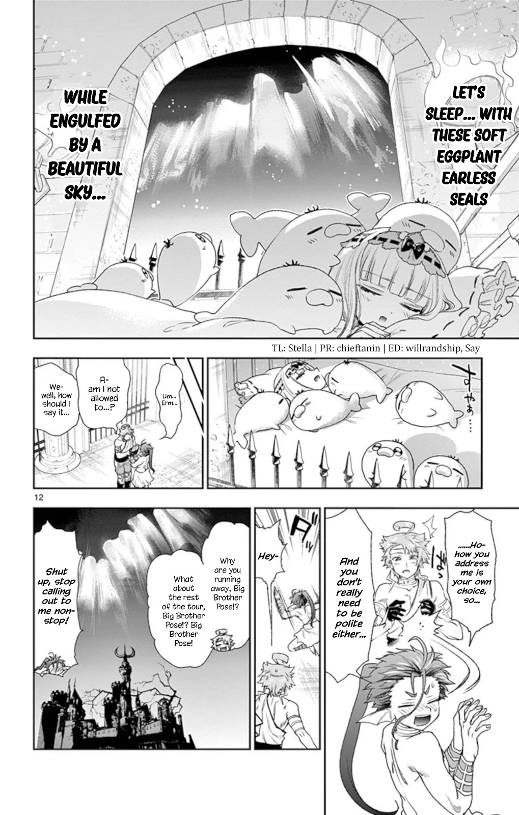 Maou-jou de Oyasumi Chapter 186 page 12 - Chapter 186: Be My Big Brother