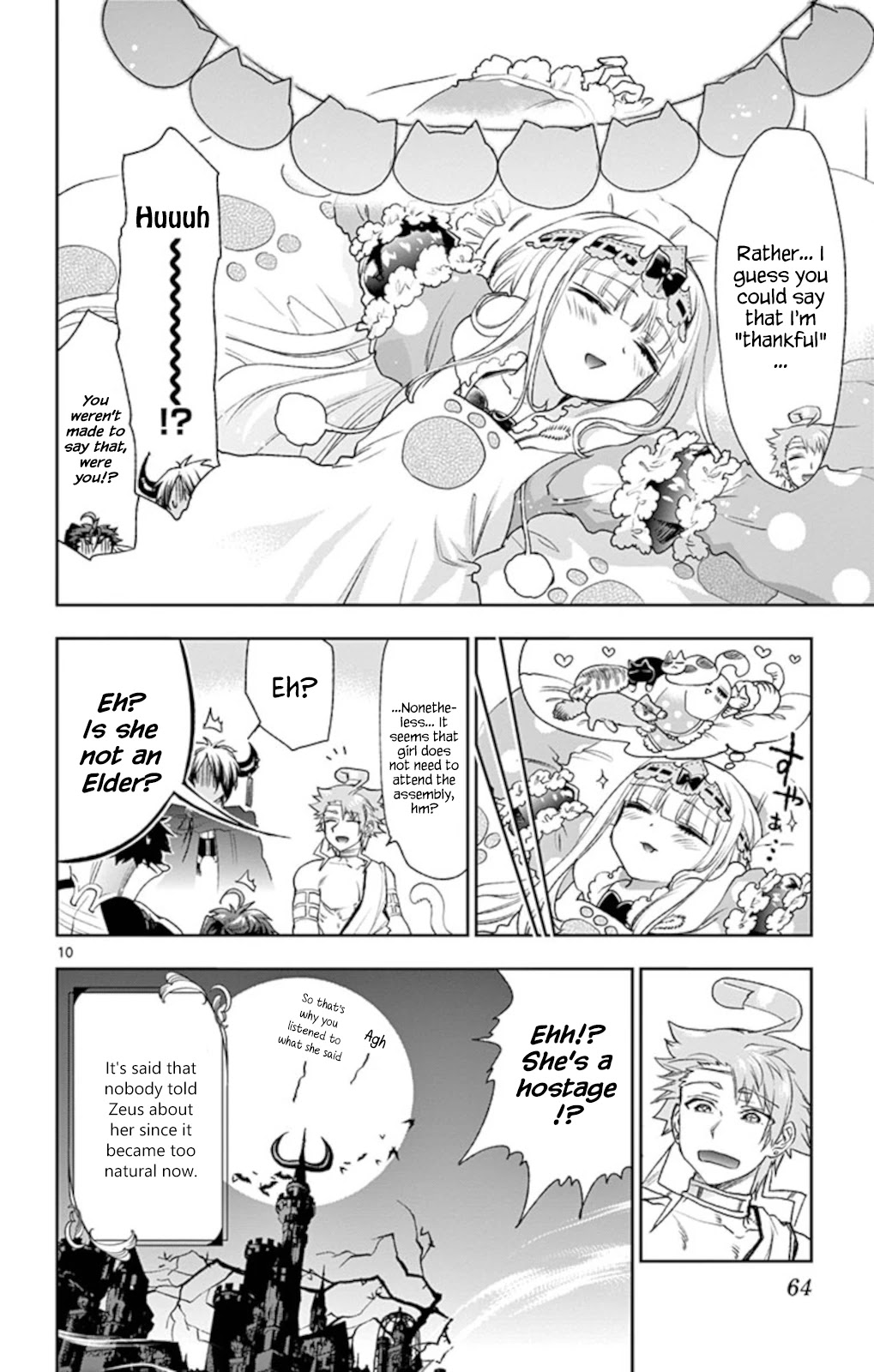 Maou-jou de Oyasumi Chapter 187 page 10 - Chapter 187: The String Pulling the God