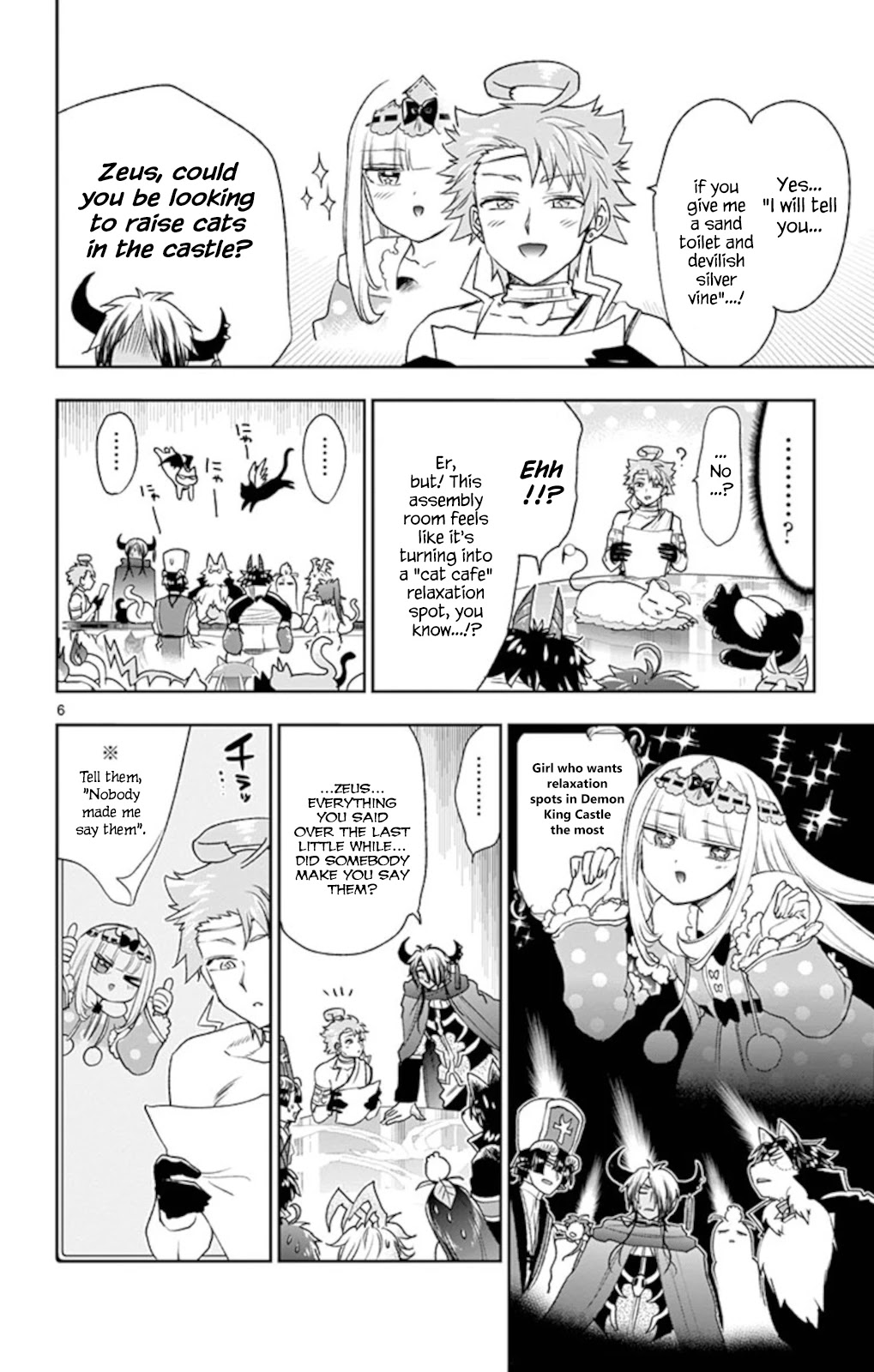 Maou-jou de Oyasumi Chapter 187 page 6 - Chapter 187: The String Pulling the God