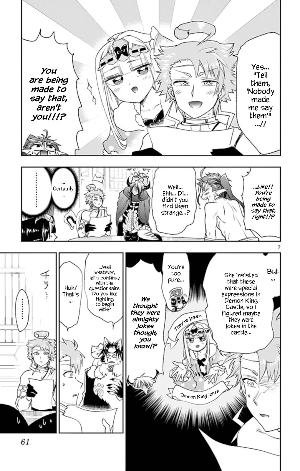 Maou-jou de Oyasumi Chapter 187 page 7 - Chapter 187: The String Pulling the God