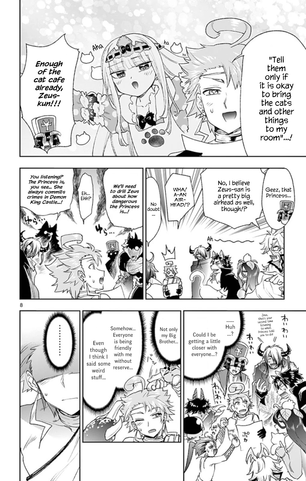 Maou-jou de Oyasumi Chapter 187 page 8 - Chapter 187: The String Pulling the God