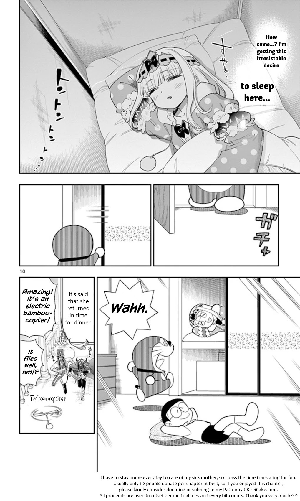 Maou-jou de Oyasumi Chapter 188 page 10 - Chapter 188: Happy 50th Anniversary
