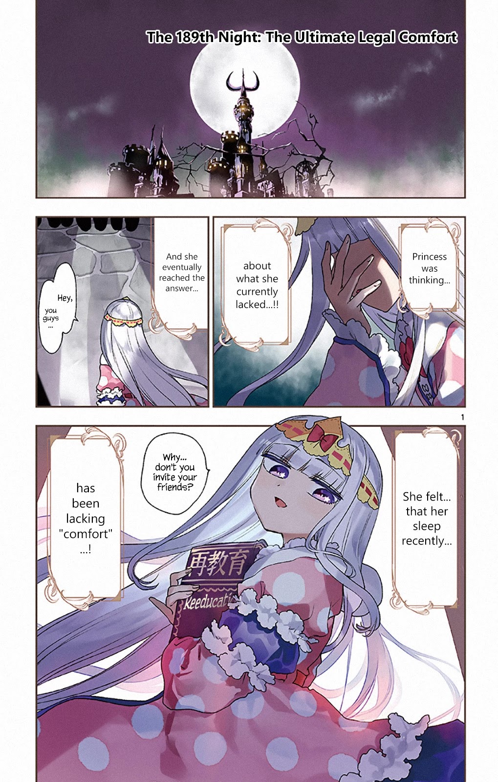 Maou-jou de Oyasumi Chapter 189 page 1 - Chapter 189: The Ultimate Legal Comfort